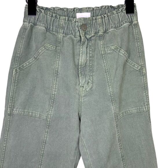 MOTHER The Springy Ankle Pant in Loden Frost Size 25 - Picture 5 of 15